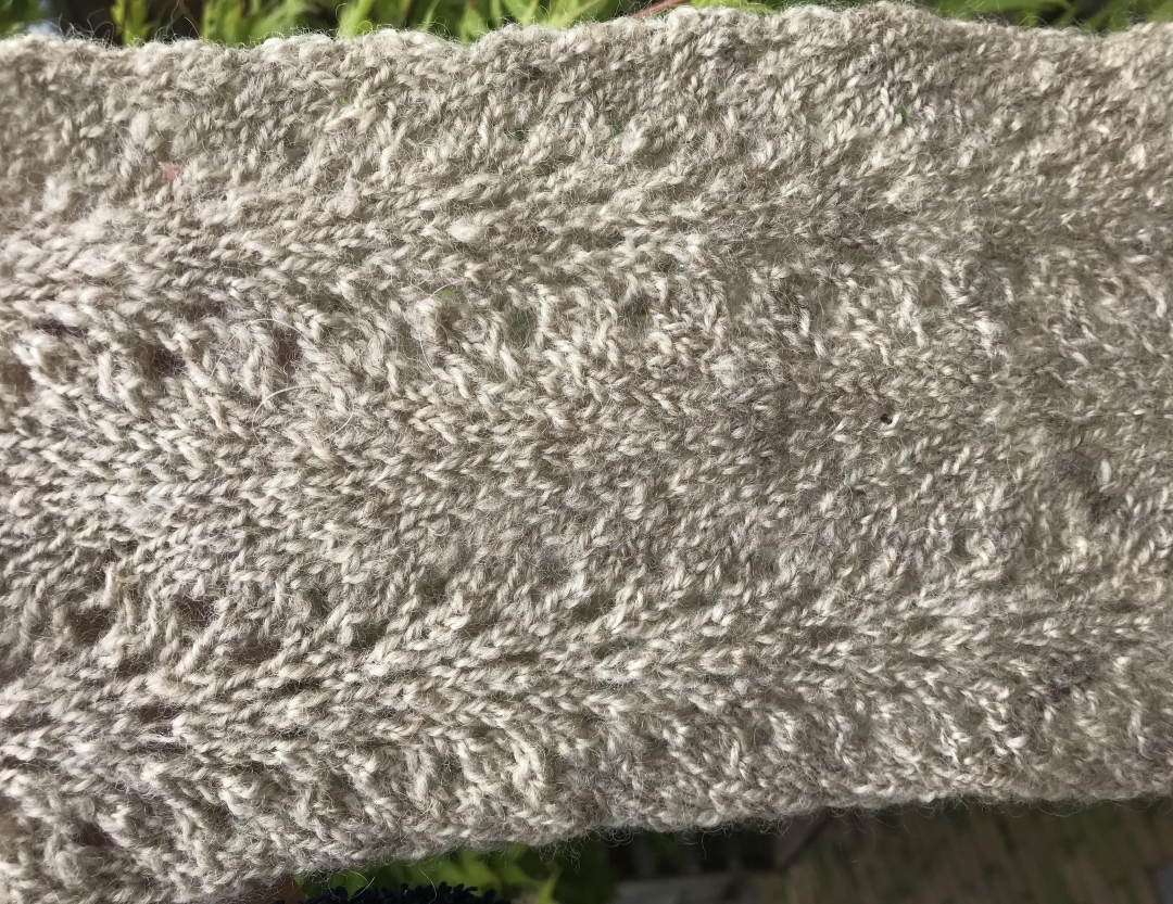 Lion Brand Fishermen's Wool Yarn -Oak Tweed